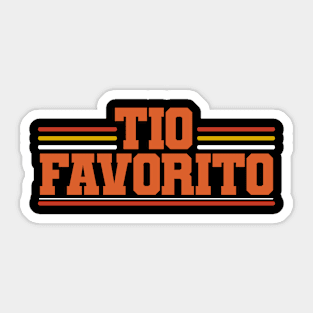 Gift for Uncle Regalo para El Tio El Mejor Tio Best Uncle Sticker